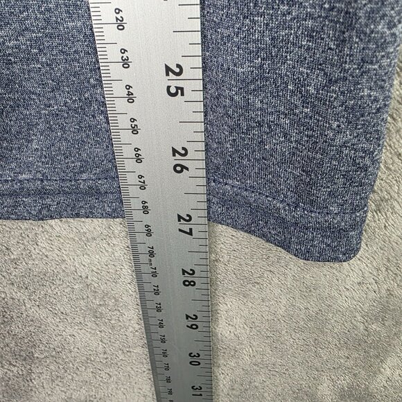 Womens A4 Heather Gray Athletic T Shirt Short Sleeve Crew Neck Polyester Size XL - Picture 6 of 7